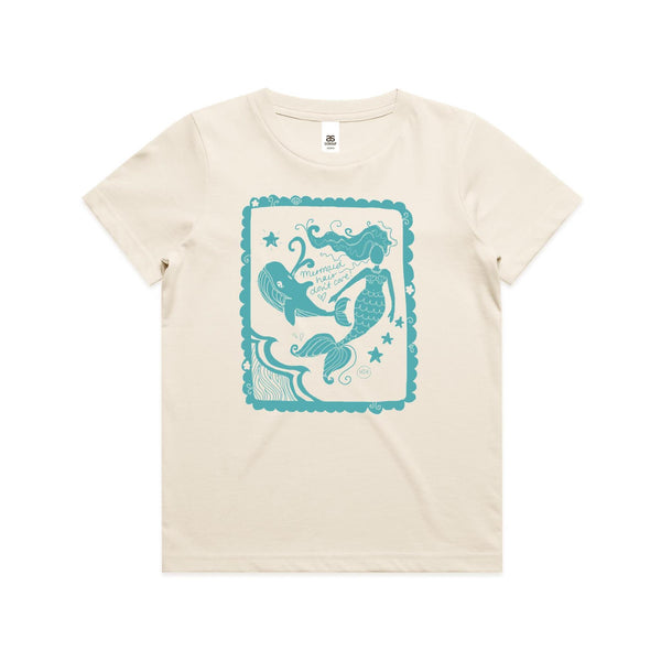 Mermaid Hair Don't Care Kids Tee