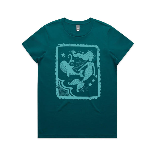 Mermaid Hair Don't Care Women's Tees (lots of colours)