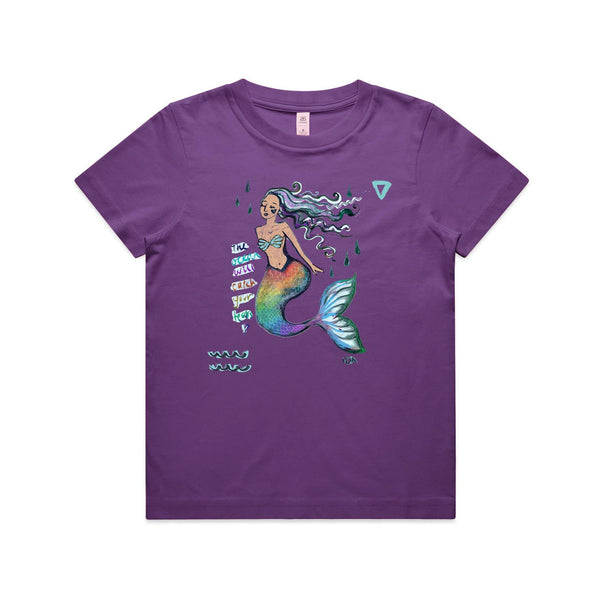 The Ocean will Catch Your Tears Kids Tee (2 -16)