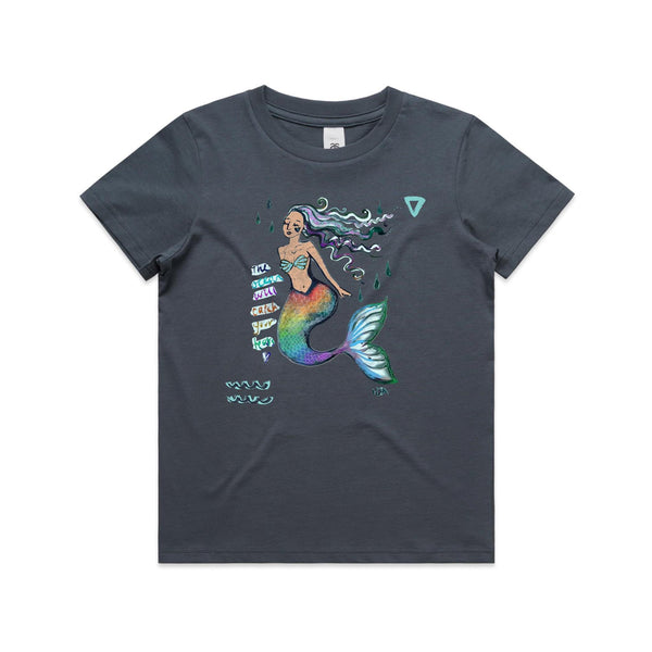 The Ocean will Catch Your Tears Kids Tee (2 -16)