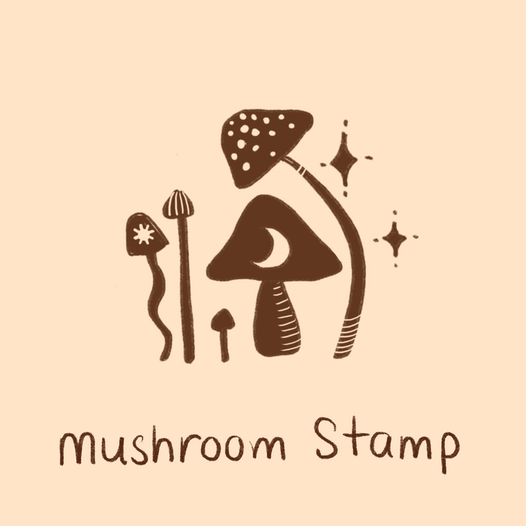 Mushroom Stamp T-shirt