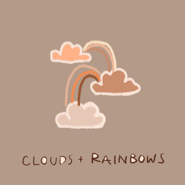 Clouds + Rainbows Onesie