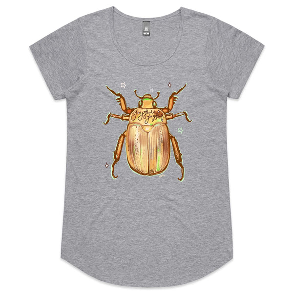 Christmas Beetle  - Womens Scoop Neck T-Shirt