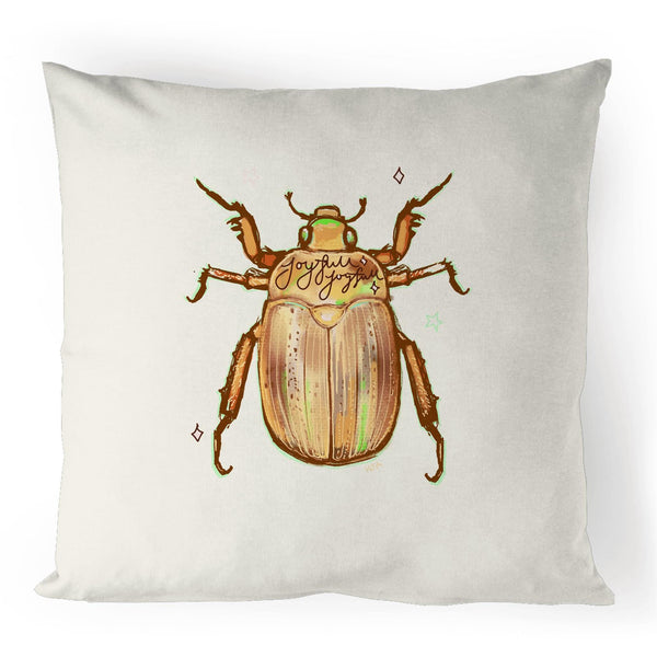 Christmas Beetle 100% Linen Cushion Cover