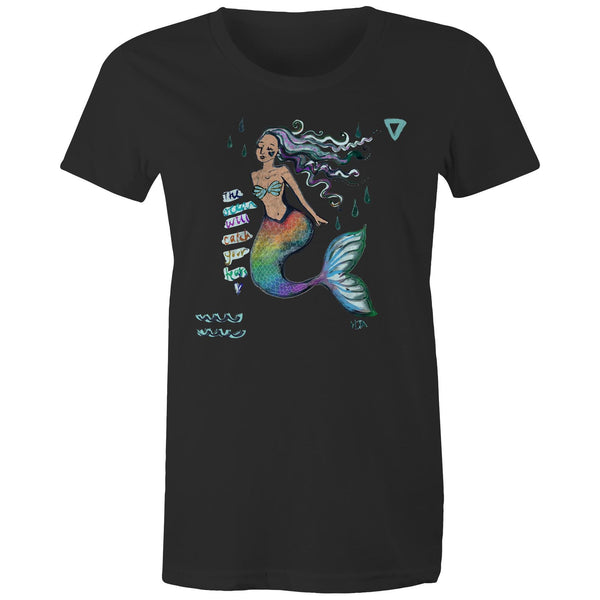 The Ocean will Catch Your Tears - Women's Organic Tee