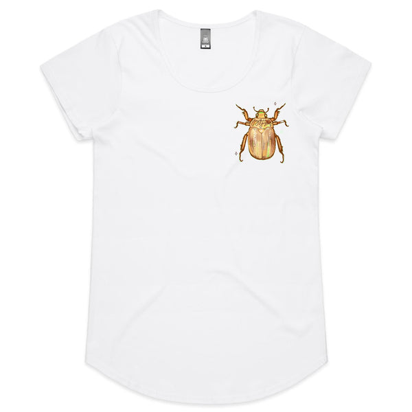 Christmas Beetle - Scoop Neck T-Shirt