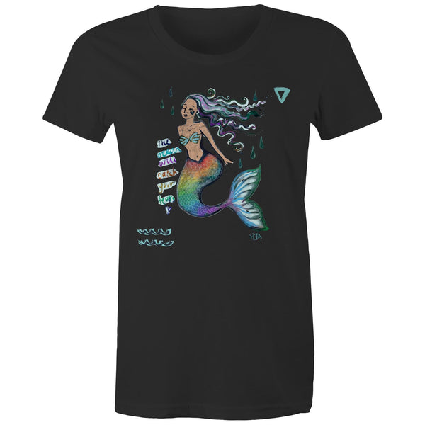The Ocean will Catch Your Tears- Women's Tee