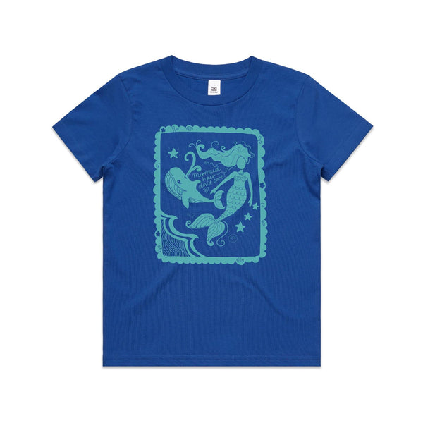 Mermaid Hair Don't Care Kids Tee