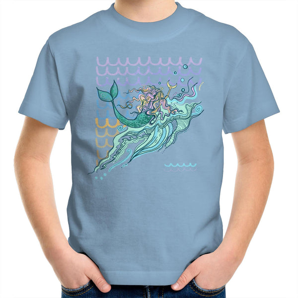 Mermaids are Real Kids T-Shirt