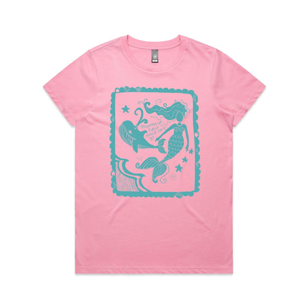 Mermaid Hair Don't Care Women's Tees (lots of colours)