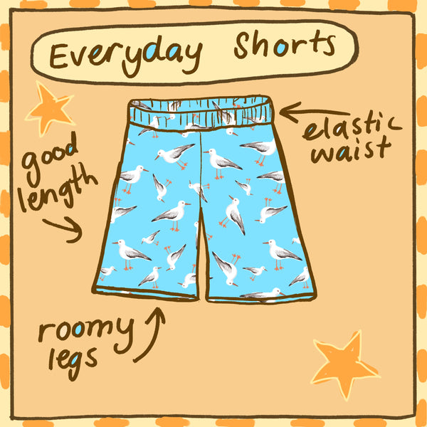 Everyday Shorts HJA designed PRE ORDER