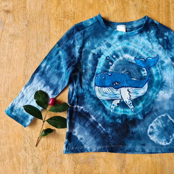 RTP Whale Tee Long Sleeve size 3