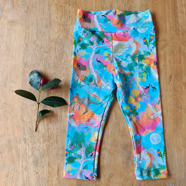 S1 leggings Aussie Animals 2.0 Sunset