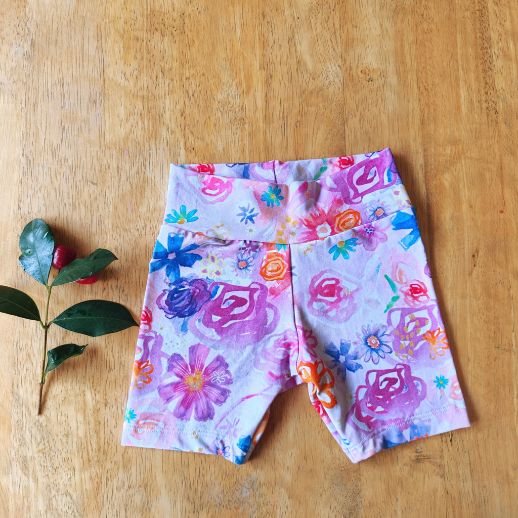 s2 Bike Shorts Pink Posie