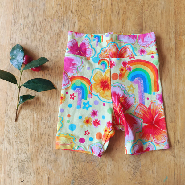 s0 Bike Shorts Hibiscus Yellow