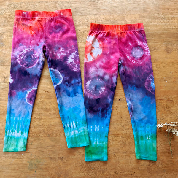 RTP RAINBOW Tie Dye Leggings (s3-6)