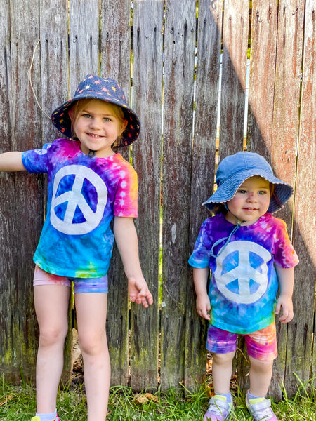 Tie-dye Bike Shorts