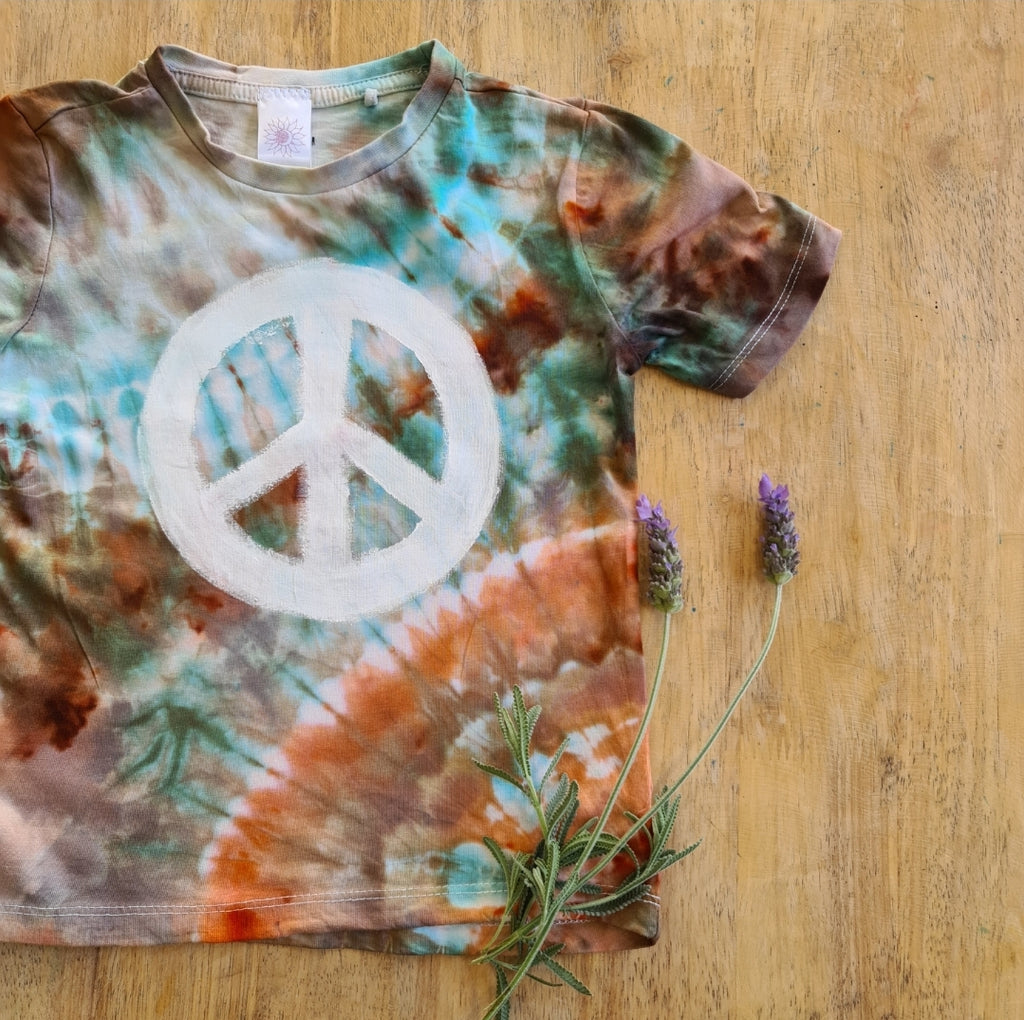 Peace and Love onesie