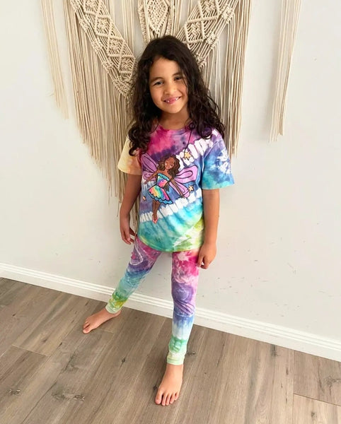 Rainbow or tie-dye leggings!