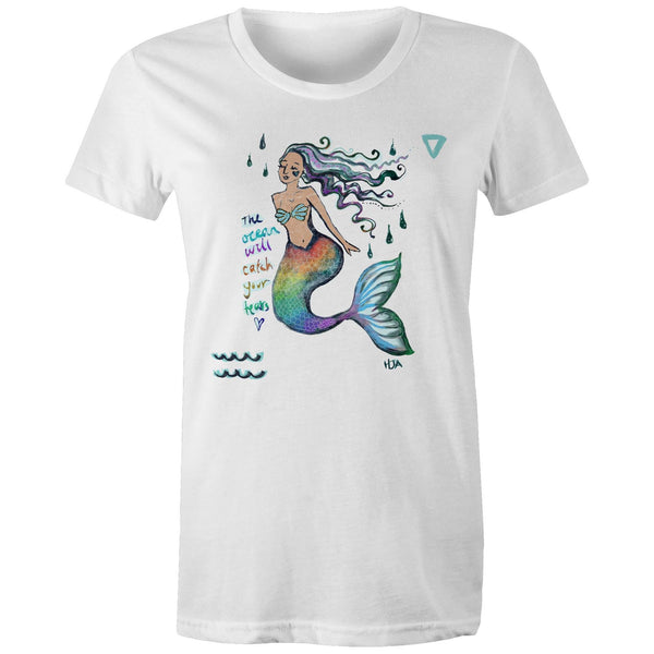 The Ocean will Catch Your Tears- Women's Tee