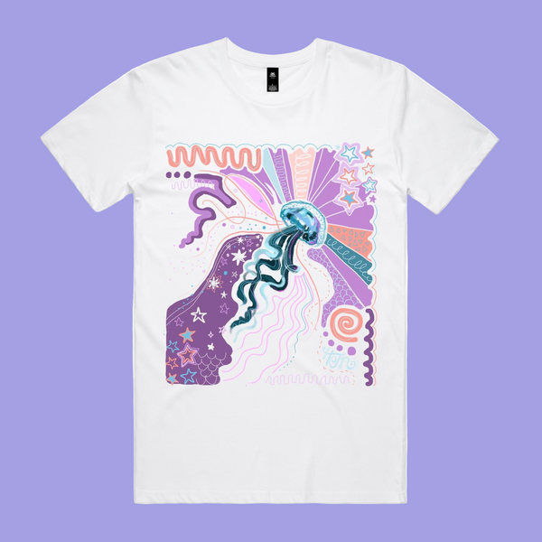 Jellyfish Unisex Tee (lots of colours)