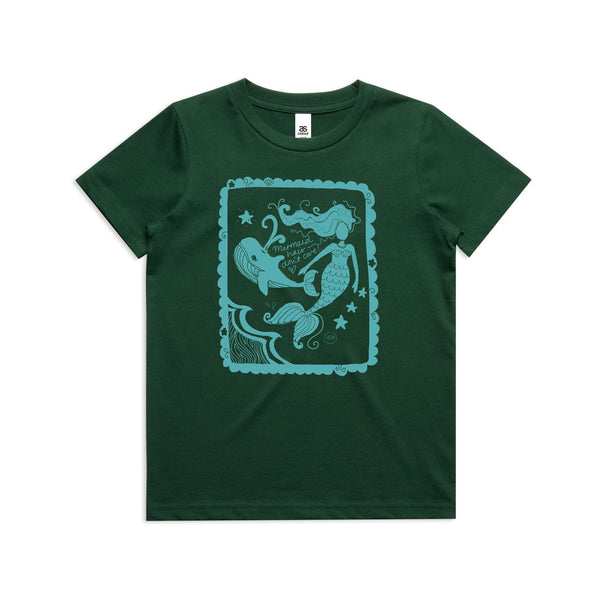 Mermaid Hair Don't Care Kids Tee