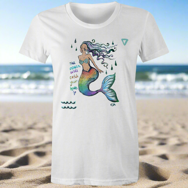 The Ocean will Catch Your Tears- Women's Tee