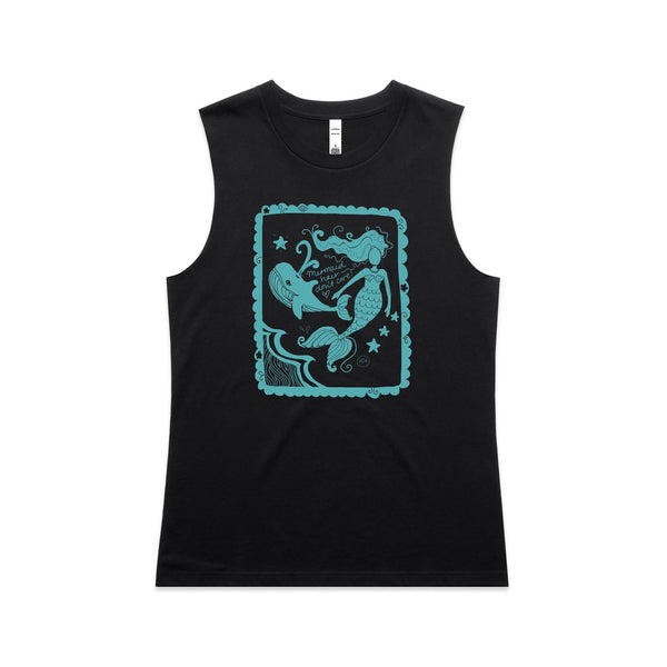 Mermaid Hair Don't Care Women's Tank