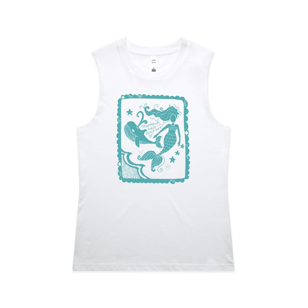 Mermaid Hair Don't Care Women's Tank