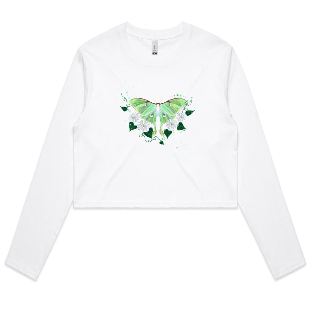 Luna - Women's Long Sleeve Crop Tee