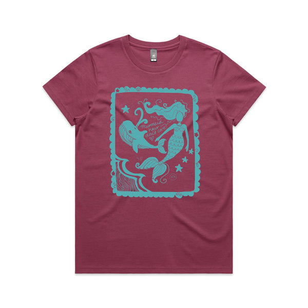 Mermaid Hair Don't Care Women's Tees (lots of colours)
