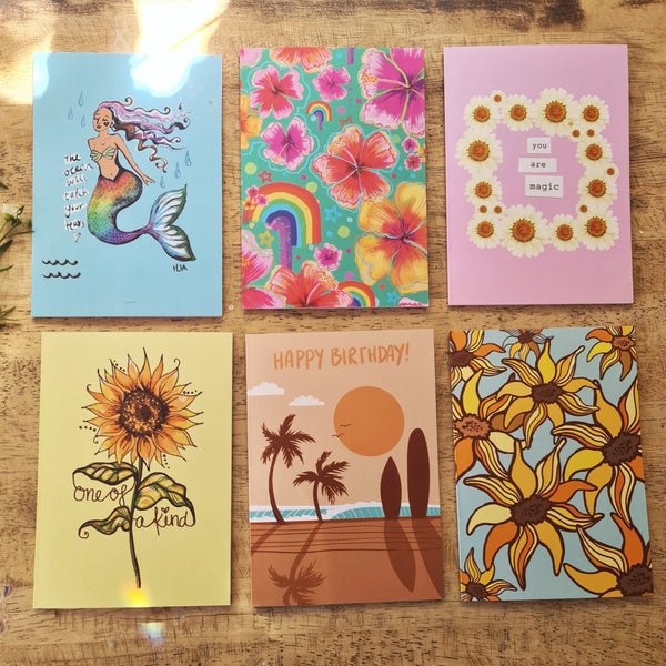 Greeting Cards 6pk