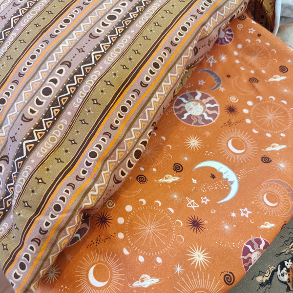 STACK 3 Feb Restock Fabric (lots of these designs all sizes) - flares/legs/tees/crops/shorts/bummies