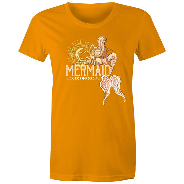 Mermaid Dreams (warm) lots of colours- Women's Maple Tee