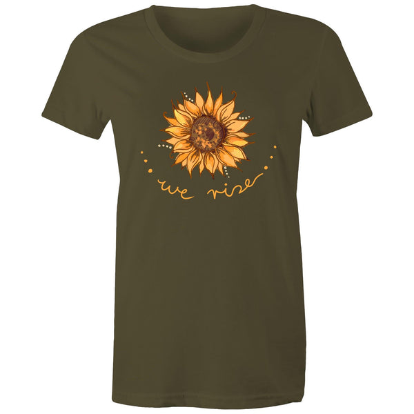 We Rise - ladies T-shirt - Printed Version