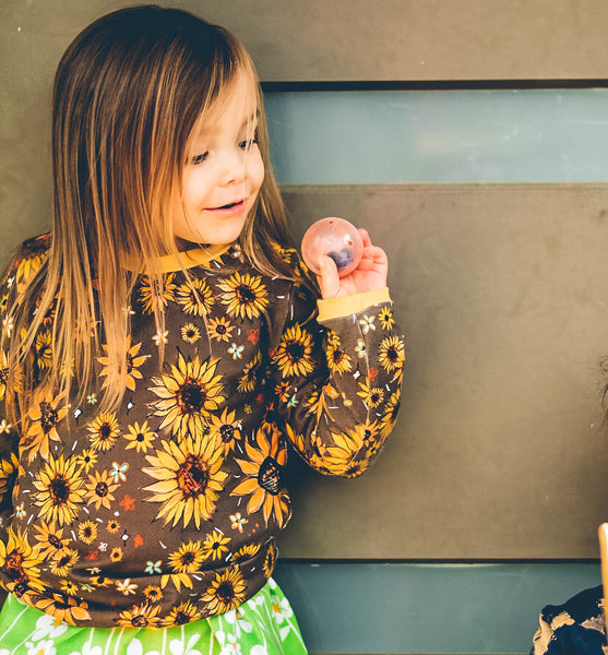 **HJA designed Kids Long Sleeve Top (organic cotton) PRE ORDER**