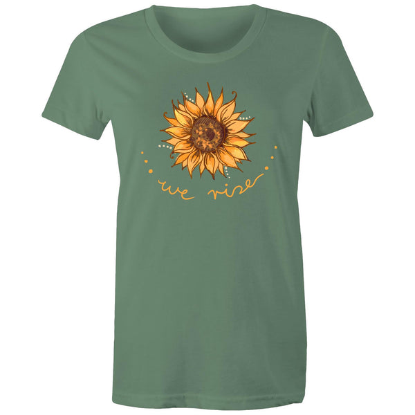 We Rise - ladies T-shirt - Printed Version