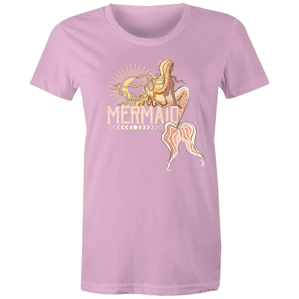Mermaid Dreams (warm) lots of colours- Women's Maple Tee