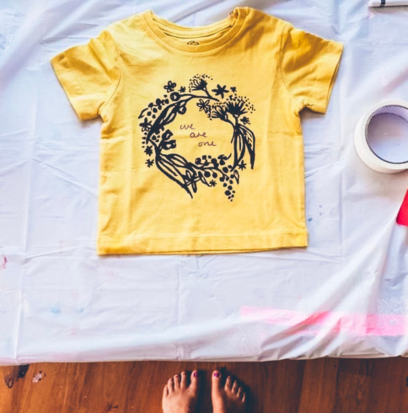 Australian native florals tshirt