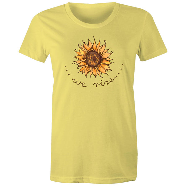 We Rise - ladies T-shirt - Printed Version