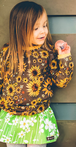 **HJA designed Kids Long Sleeve Top (organic cotton) PRE ORDER**