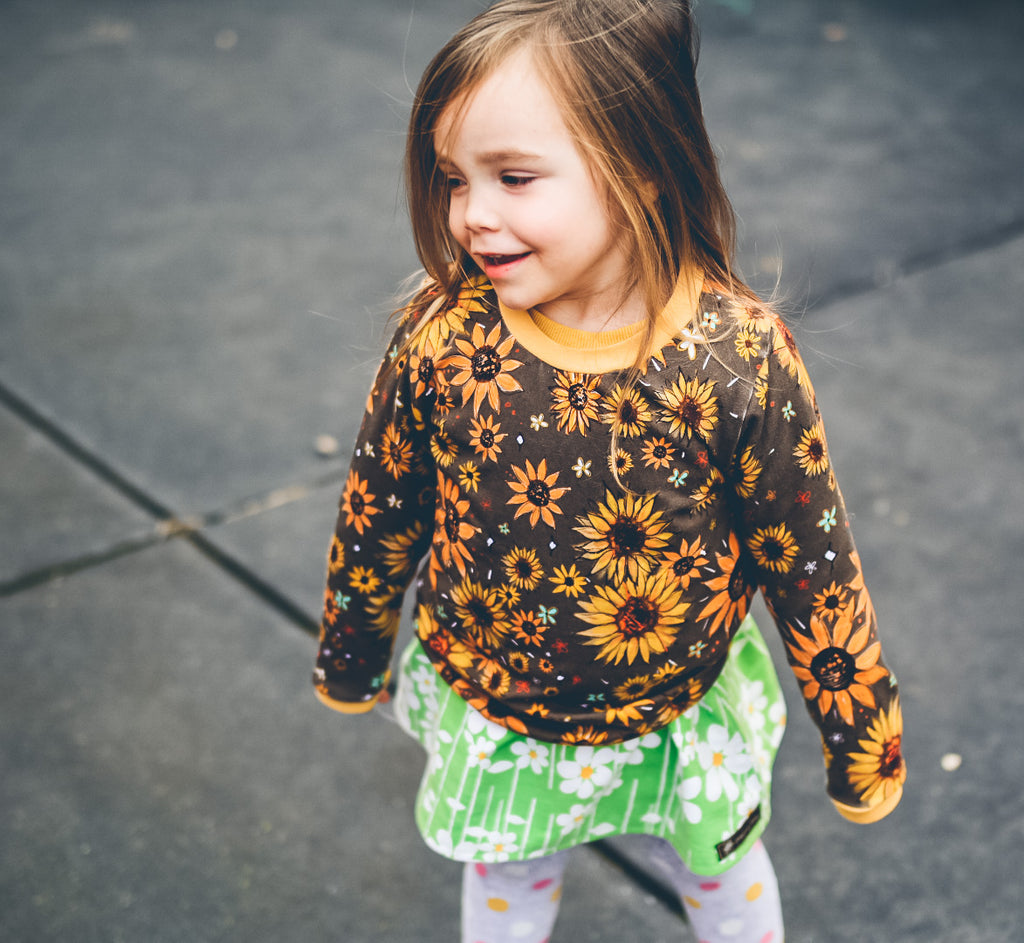 **HJA designed Kids Long Sleeve Top (organic cotton) PRE ORDER**