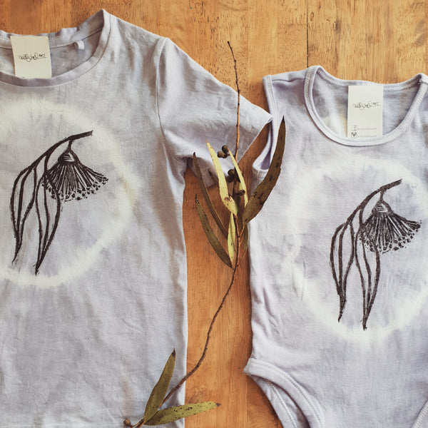 Blossom Block Print Onesie