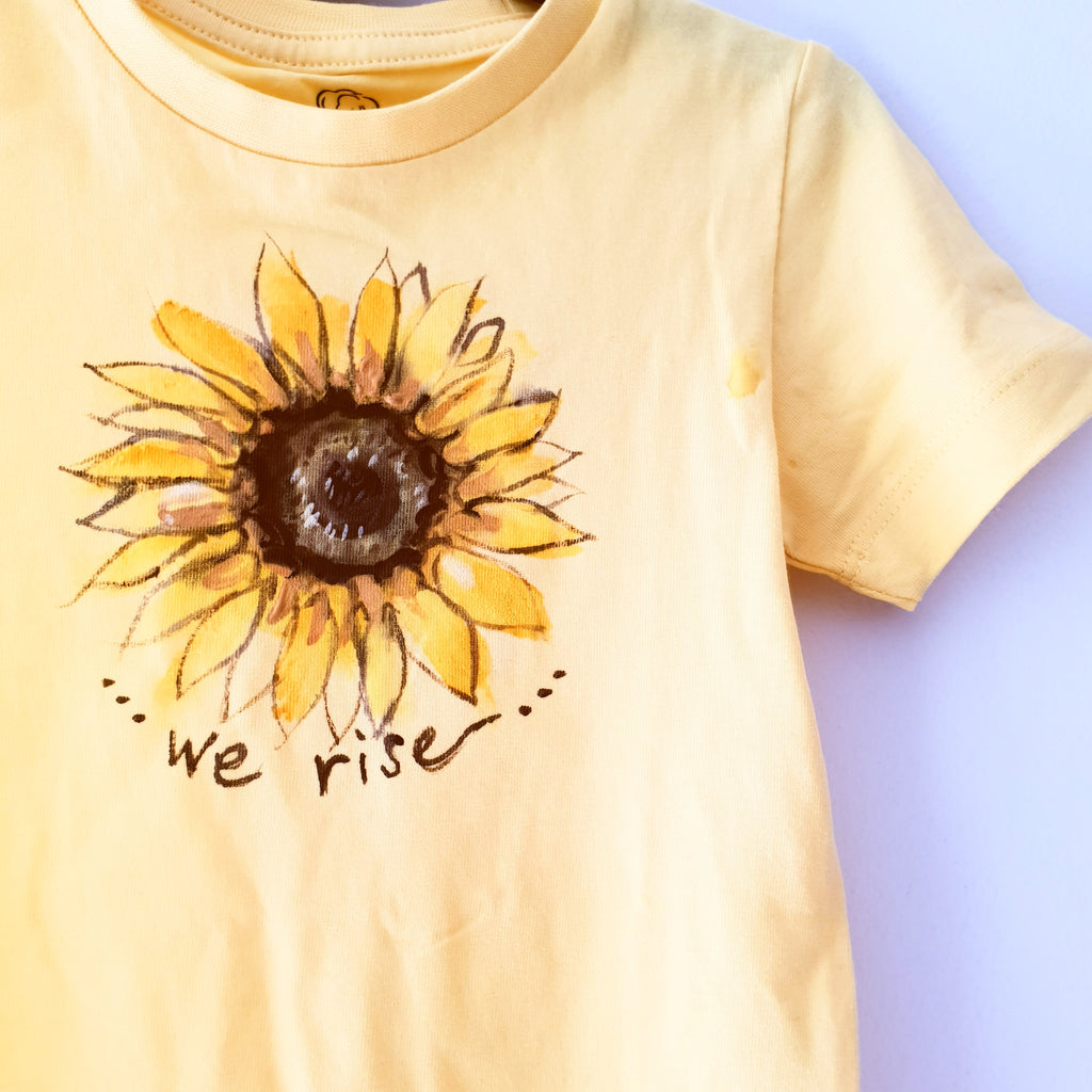 "We Rise" Hand Painted T-shirt