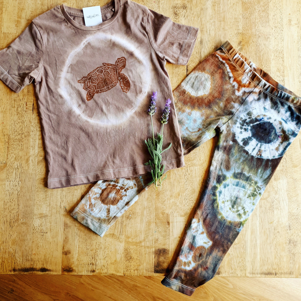 Hand Dyed Leggings (Tie-dye)