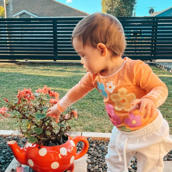 Big Blooms Onesie