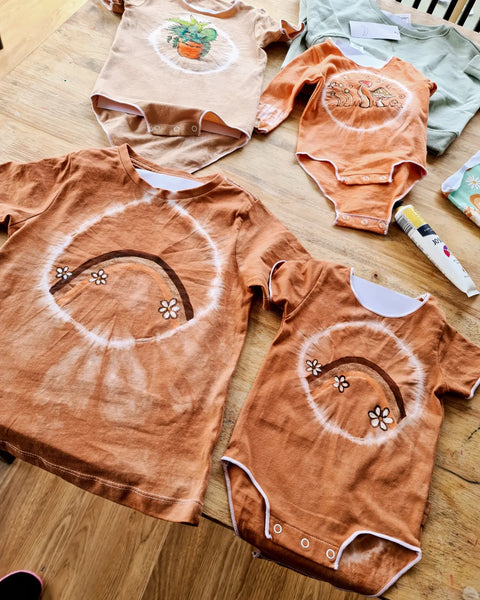 Daisy Dreamer Hand Painted Onesie or Tshirt