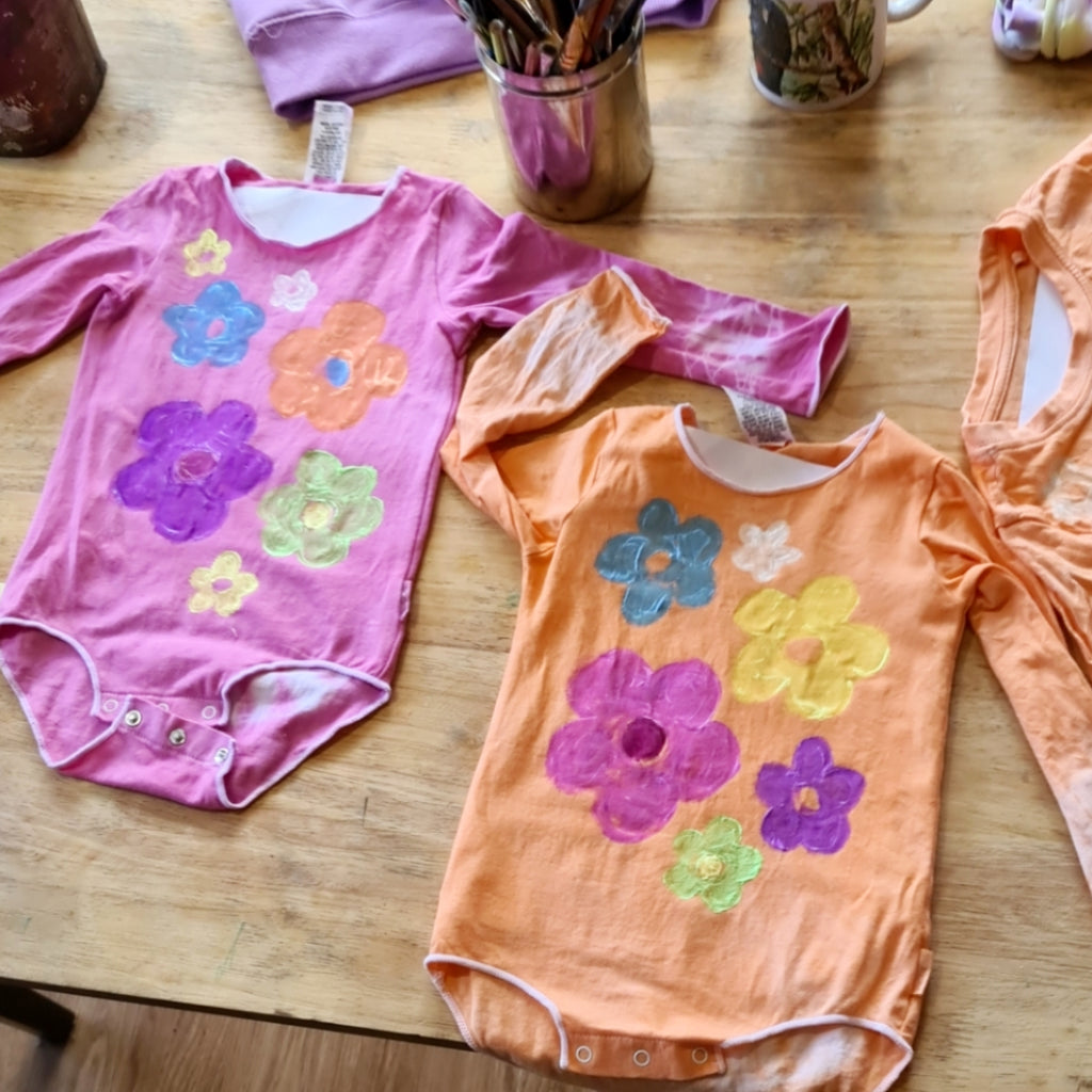 Big Blooms Onesie