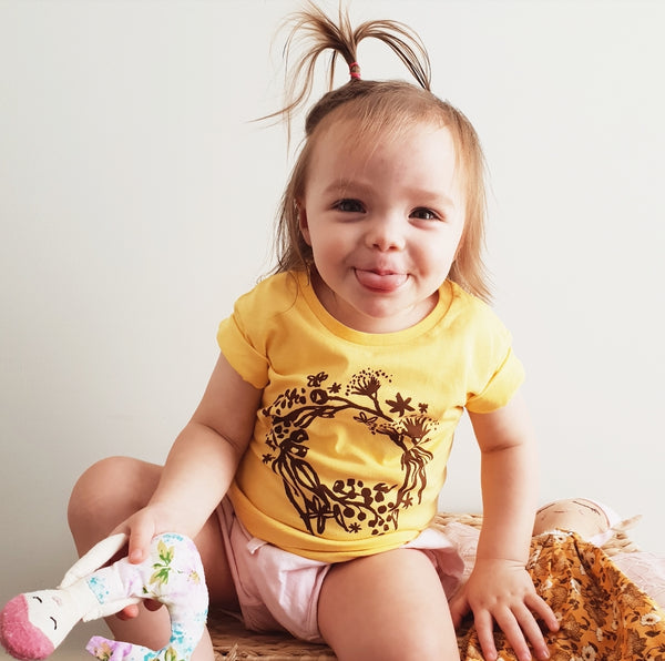 Australian native florals tshirt