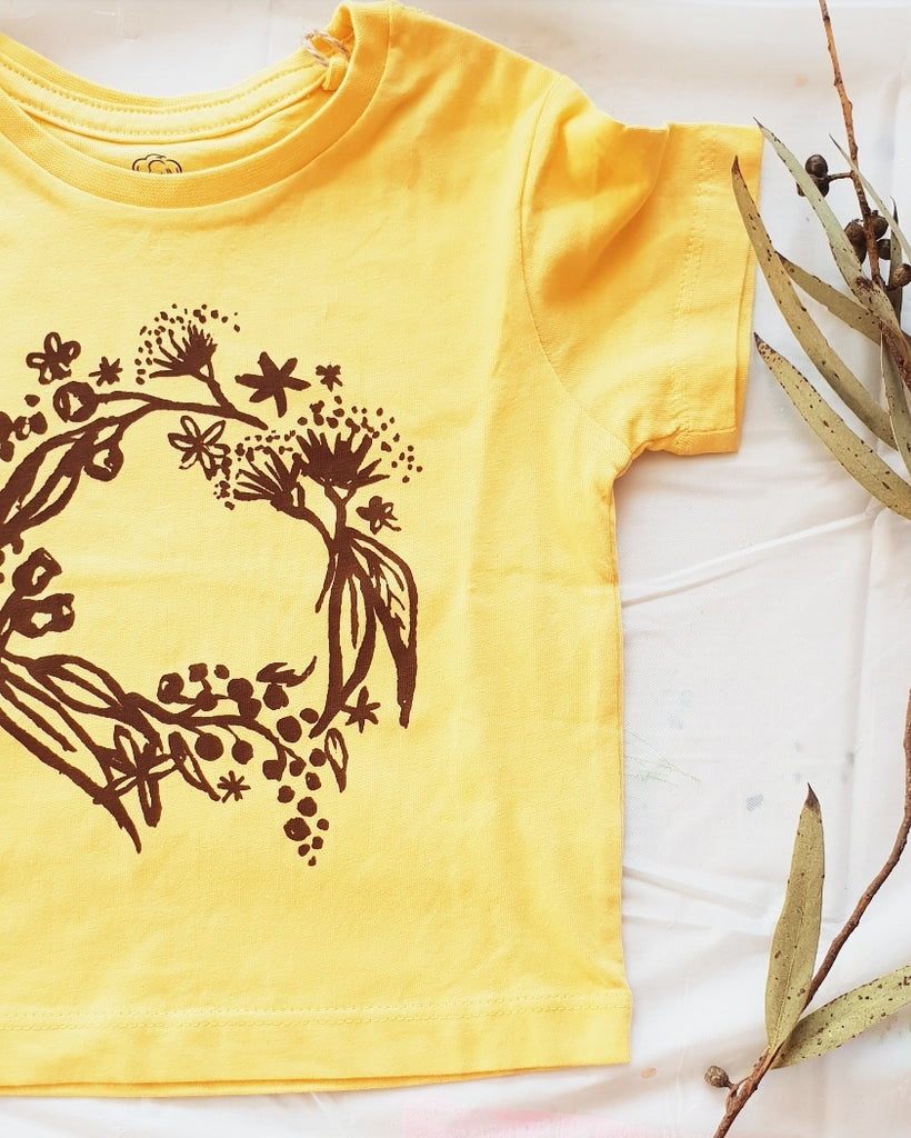 Australian native florals tshirt